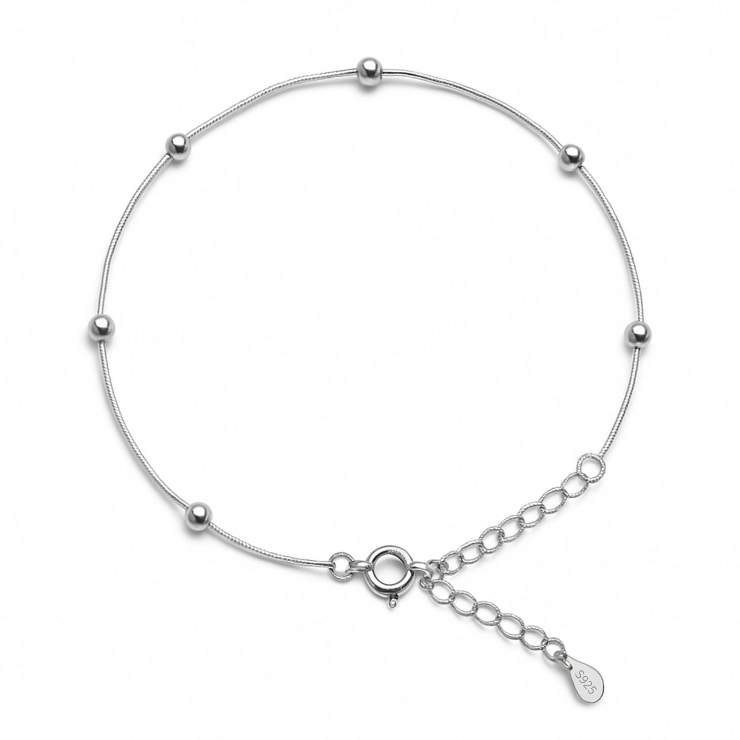 Armband zilver 925 bolletjes