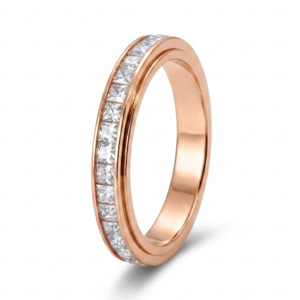 Anxiety Ring (Spark) Rosé goud