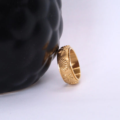 Anxiety Ring (Strand) Goud sfeerbeeld