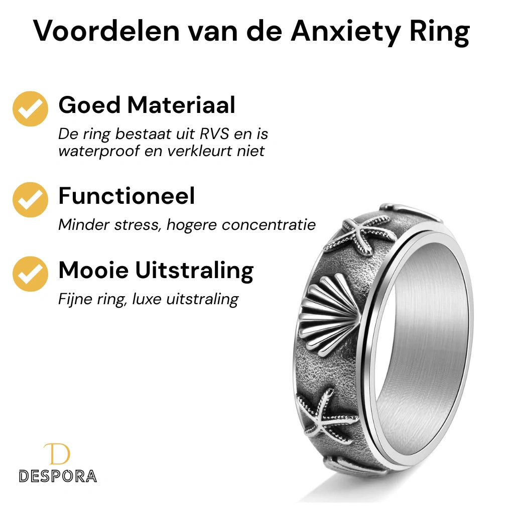 Anxiety Ring (Strand) Zilver voordelen