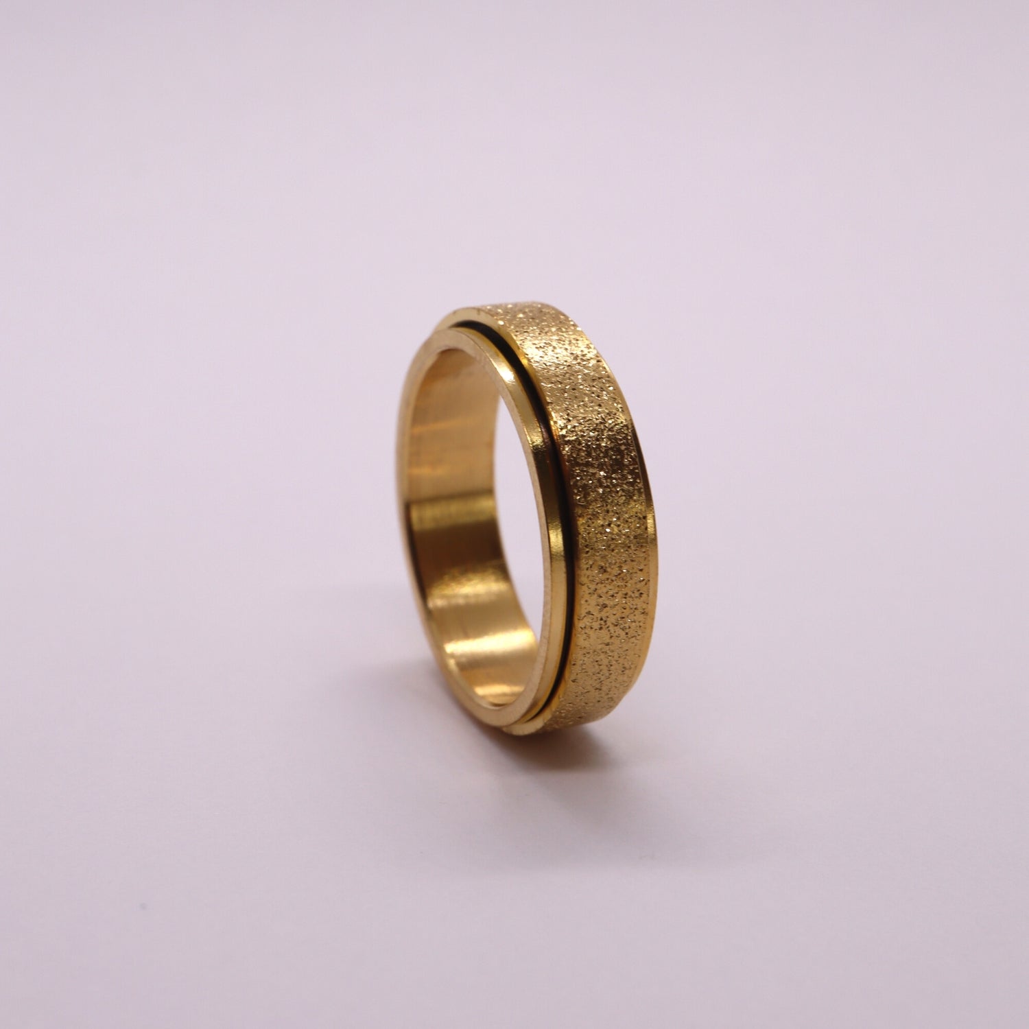 Anxiety ring (Glitter) Goud Sfeerbeeld