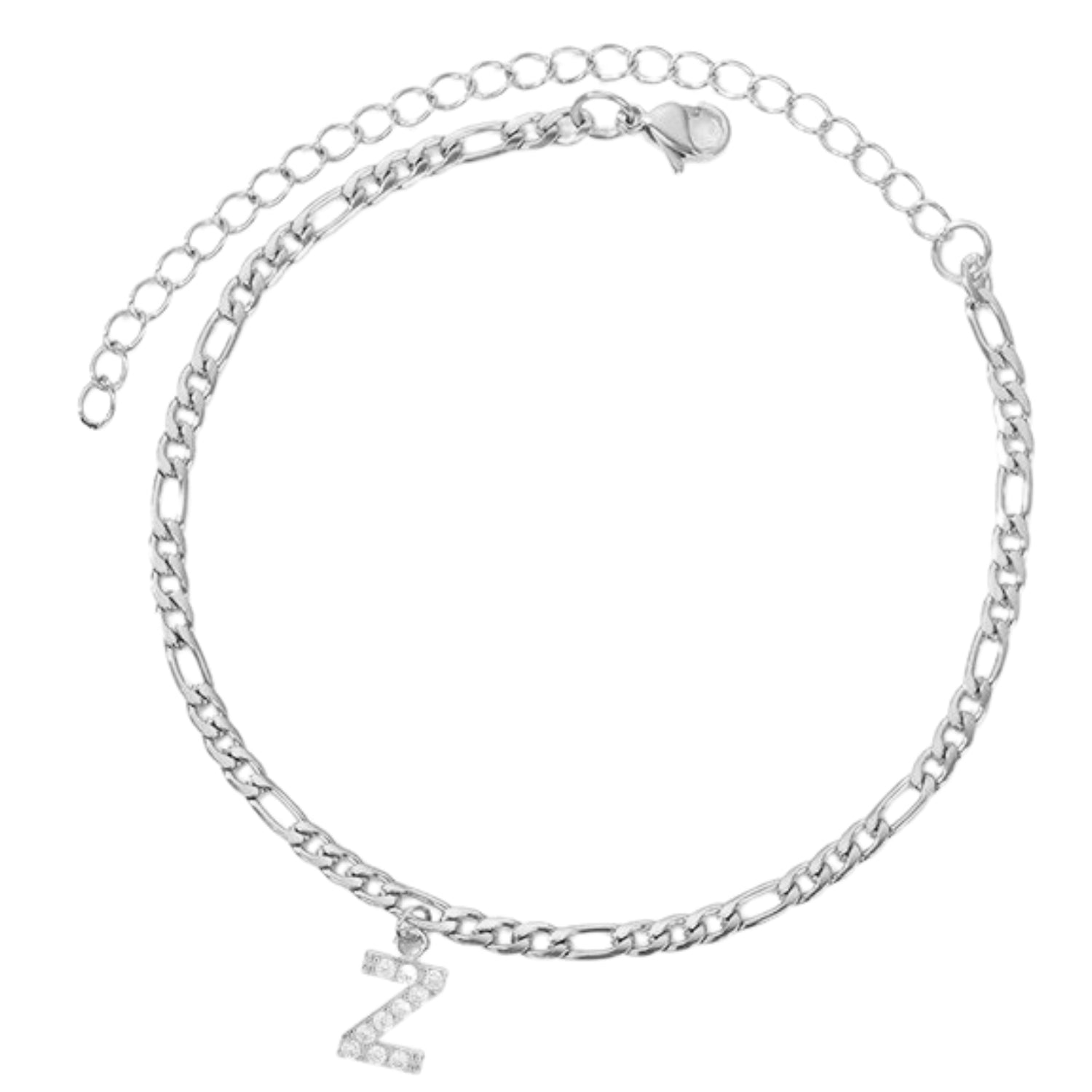 Enkelbandje zilver met letter Z